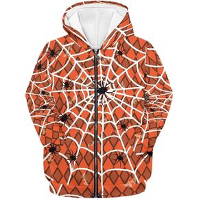 Mumeson Zip Up Hoodie Long Sleeves Pullover for Teens Kids Fit Outdoor Sports Loose Hoodies with Pocket