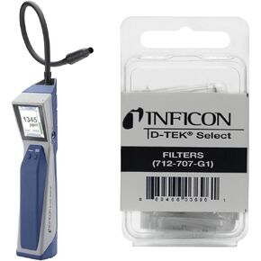INFICON D-TEK Stratus Refrigerant Leak Detector and Portable Monitor, Model: 724-202-G1,Off-White