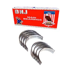 DNJ MB132 Main Bearings Set Standard Size for 94-11 Mitsubishi, Hyundai, Kia 3.5L-3.8L V6 SOHC, DOHC Naturally Aspirated Designation -,6G74