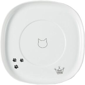 Raised Cat Bowls and Double Dining Tray Set (Cat)