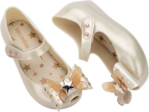 Mini Melissa Girl's Ultragrl Bow BB (Toddler/Little Kid) Glitter Pink 7 Toddler M in Saudi Arabia