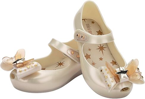 Mini Melissa Girl's Ultragrl Bow BB (Toddler/Little Kid) Glitter Pink 7 Toddler M in Saudi Arabia