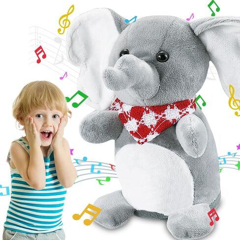 TOY Life Plush Penguin Baby Musical Talking Toys Infant Toys for Baby 0 to 36 Months - Stuffed Newborn Toys with Dancing Singing Toys for Babies Boys Girls Toddlers Baby Toys 0 3 6 9 12 Months in Saudi Arabia