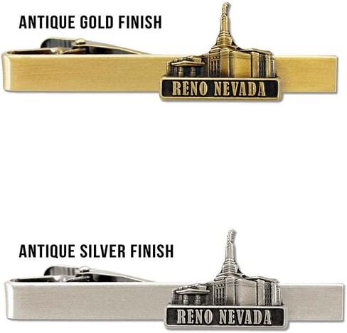 Lifebeats Gilbert Arizona Antique Silver Temple Tieclip by Ringmasters, not_known in Saudi Arabia