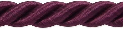 Trims by the Yard Rebekah 1/4" Twisted Cord Trim, Light Gray (5 Yard Cut) in Saudi Arabia