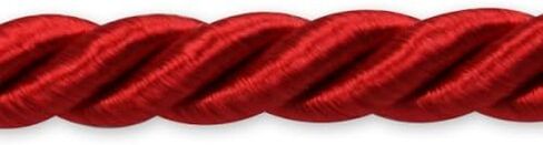Trims by the Yard Rebekah 1/4" Twisted Cord Trim, Light Gray (5 Yard Cut) in Saudi Arabia