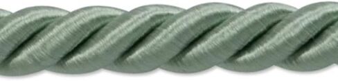 Trims by the Yard Rebekah 1/4" Twisted Cord Trim, Light Gray (5 Yard Cut) in Saudi Arabia