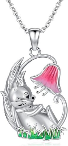 925 Sterling Silver Penguin Pendant Necklace for Women Two Dancing Penguin Necklace with White Opal Cute Animal Jewelry for Birthday Christmas in Saudi Arabia