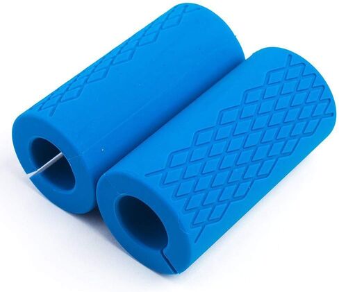 Dumbbell Grips Anti-slip Rubber Barbell Shoulder Pads Powerlifting Fat Hand Grips, Weightlifting Bodybuilding Home Workout in Saudi Arabia