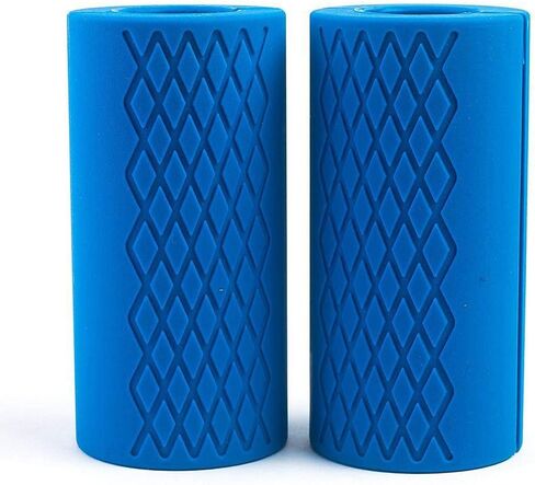 Dumbbell Grips Anti-slip Rubber Barbell Shoulder Pads Powerlifting Fat Hand Grips, Weightlifting Bodybuilding Home Workout in Saudi Arabia