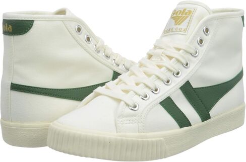 Gola Tennis Mark Cox High أوف وايت/باتينا جرين 8 B (M) in Kuwait