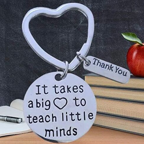 Infinity Collection Teacher Keychain, Inon Tarnished Teacher Jewelry -Teacher Appreciation Gift in Saudi Arabia