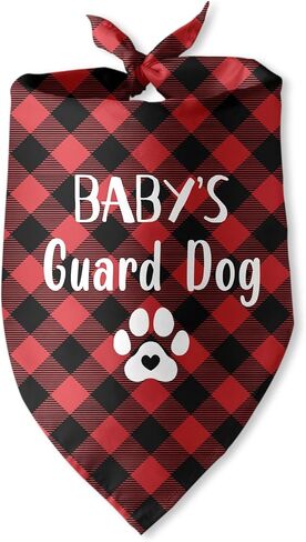 It's a Girl Gender Reveal Dog Bandana Baby Announcement Dog Bandanas Puppy Bandana Pink Dog Bandana Photo Prop Pet Scarf Accessories for Pet Dog Lovers Gifts in Saudi Arabia