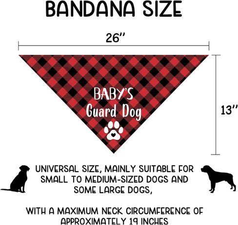 It's a Girl Gender Reveal Dog Bandana Baby Announcement Dog Bandanas Puppy Bandana Pink Dog Bandana Photo Prop Pet Scarf Accessories for Pet Dog Lovers Gifts in Saudi Arabia