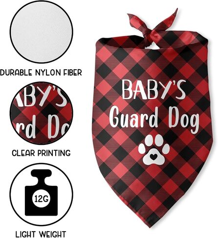 It's a Girl Gender Reveal Dog Bandana Baby Announcement Dog Bandanas Puppy Bandana Pink Dog Bandana Photo Prop Pet Scarf Accessories for Pet Dog Lovers Gifts in Saudi Arabia