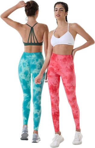 AUROLA Dream Collection Workout Leggings for Women High Waist Seamless Scrunch Athletic Running Gym Fitness Active Pants Ultimate Gray XS in Saudi Arabia