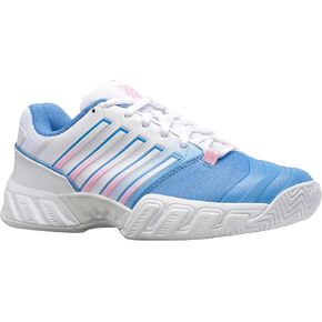 K-Swiss Women's Bigshot Light 4 Tennis Shoe, Star White/White/Heather, 7.5 M