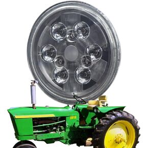 Par36 Flood 30W LED Work Light 5000K Bulb Compatible with Tractor John-DeereCase-IH Ford New-Hollan 70239804 (Flood Beam)