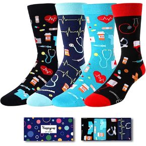 HAPPYPOP Dental School Graduation Gifts Dental Hygienist Gifts Teeth Gifts Dental Student Gifts Tooth Gifts, Teeth Socks Dentist Socks Dental Socks Men Tooth Socks