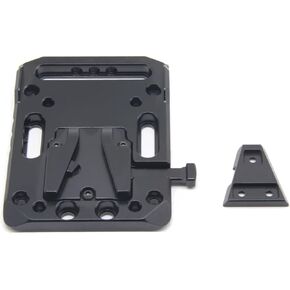 Anntery Mini V Mount Plate,V-Lock Quick Release Samll Battery Plate, with 1/4"-20 Threads Compatible for Camera Battery Rig-A023