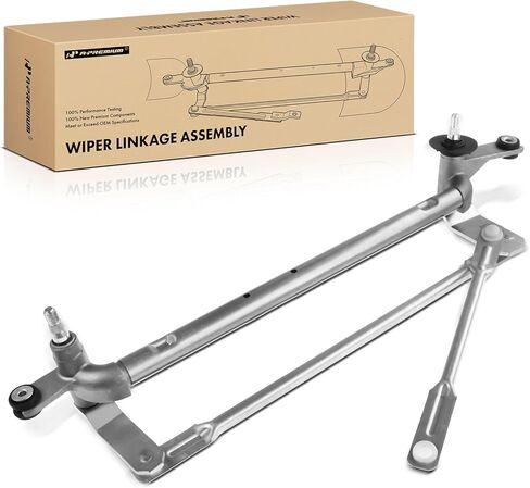 A-Premium Front Windshield Wiper Motor and Linkage Assembly Compatible with Cadillac Vehicles - SRX 2010 2011 2012 2013 2014 2015 2016, Sport Utility - Replace# 25979384 in Kuwait