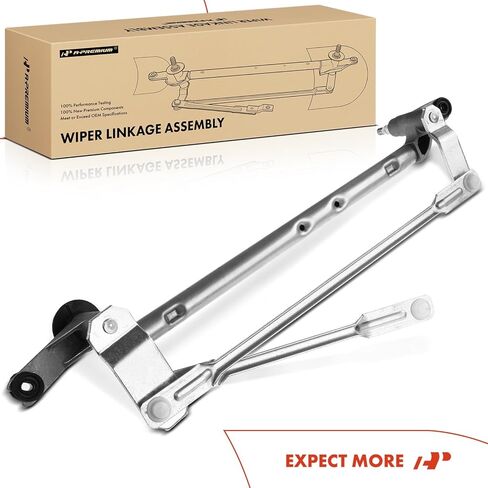 A-Premium Front Windshield Wiper Motor and Linkage Assembly Compatible with Cadillac Vehicles - SRX 2010 2011 2012 2013 2014 2015 2016, Sport Utility - Replace# 25979384 in Kuwait