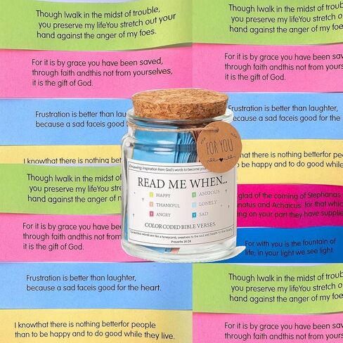 هدايا مسيحية للمرأة، آيات الكتاب المقدس في جرة، اقرأني عندما جرة آيات الكتاب المقدس للعواطف والمشاعر، هدايا مسيحية هدية عيد الفصح in Kuwait