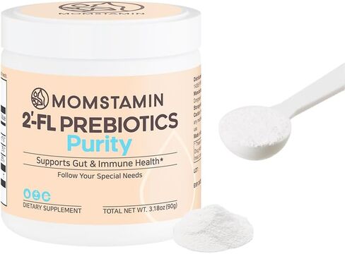 MOMSTAMIN 2'-FL HMO البريبايوتكس والبروبيوتيك للأطفال، 1000 ملغ من الحليب البشري Oligosaccharide 2'-FL مسحوق، براءة اختراع 11 سلالة، ميكروبيوم أمعاء صحي، مكمل مناعي وهضمي، إغاثة IBS - 30 عصا in Saudi Arabia