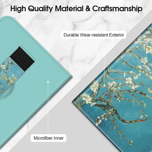 Fintie Folio Case for 6" Nook GlowLight 4/4e eReader, Blossom in Kuwait