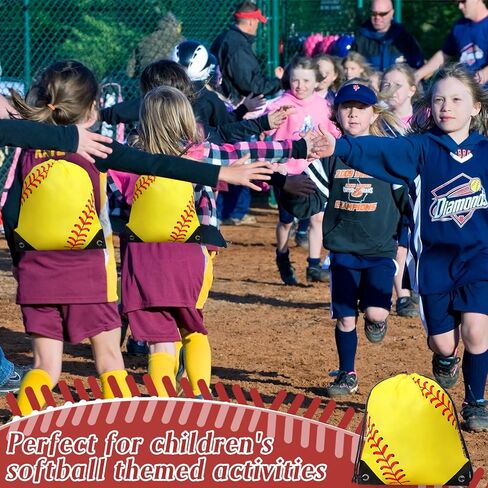 MiniInflat 12 Pcs Drawstring Bags with 12 Pcs Wrist Return Ball 10 x 12 Inch Basketball Baseball Bag Backpack Wrist Balls on a String Leather in Saudi Arabia