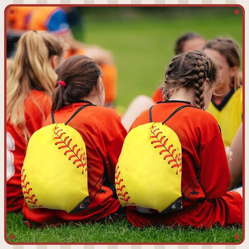 MiniInflat 12 Pcs Drawstring Bags with 12 Pcs Wrist Return Ball 10 x 12 Inch Basketball Baseball Bag Backpack Wrist Balls on a String Leather in Saudi Arabia