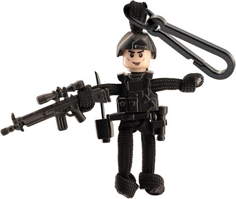 PARAELVES Police Keychain, Paracord DIY Car Keys Keychain, for People of All Ages, Great Handmade Gift in Saudi Arabia