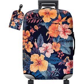 JYCUHTCL Luggage Cover for Suitcase with Luggage Tag Leopard Design 30-32 Inchs, Suitcase Cover Protect and Personalize Your Travel Companion in Kuwait