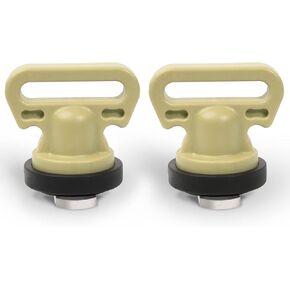 Tie Downs for Kayak Track Mount, Track Mount Vertical Tie Downs for Securing Cooler, Crate and Other Kayak Accessories to Track, 2 Pcs