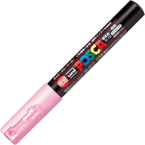 三菱鉛筆 Mitsubishi Pencil, Posca, Extra Fine Point PC1M.51, Light Pink, 10 Pens