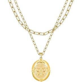 Rosedate Star Pendant Necklace for Women Multi-layer Star Necklace Pearl Starry Sky Pendant Necklace Stylish Design Diamond Jewelry for Women Girls