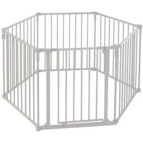 Toddleroo by North States 2 Panel Extension for 3 in 1 Metal Superyard: Adds up to 48" for an extra wide baby gate or play yard (48" width, Taupe)