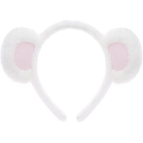 Hmxpls Brown Bear Ears Headband Adult, Bear Ears Costume, Cute Animal Ears Headband for Party Cosplay Makeup Washing Face Costume