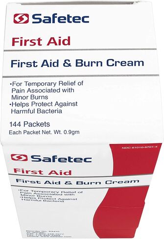 كريم سيفتيك للإسعافات الأولية والحروق، صندوق مكون من 25 عبوة in Kuwait