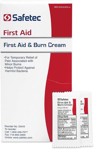 كريم سيفتيك للإسعافات الأولية والحروق، صندوق مكون من 25 عبوة in Kuwait