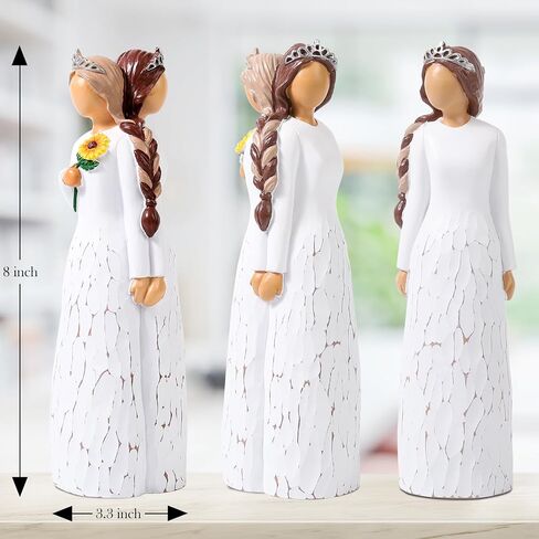 Sister Gifts - Gifts for Sister - Sisters Birthday Gifts from Sister, Best Friend Friendship Gifts for Women, Personalized Sculpted Hand - Painted Figure, Ready to be Given as a Gifts for Women in Saudi Arabia