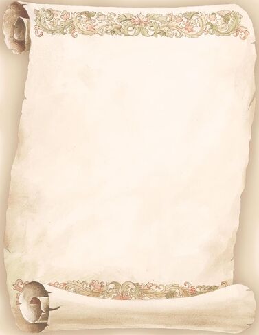 Great Papers! Scroll Letterhead, 8.5"x11", 80 Count (2014338) in Saudi Arabia