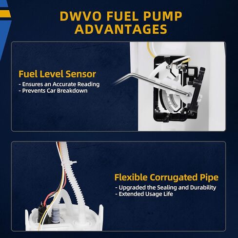 مضخة وقود DWVO متوافقة مع 2001 2002 2003 2004 فورد موستانج 3.8L 3.9L 4.6L in Saudi Arabia