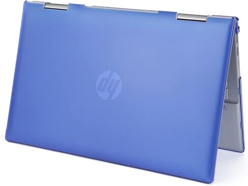 mCover Case Compatible for 2021~2022 14" HP Pavilion X360 14-DYxxxx Series 2-in-1 Convertible Notebook Computer ONLY (NOT Fitting Other HP Models) - Blue in Kuwait