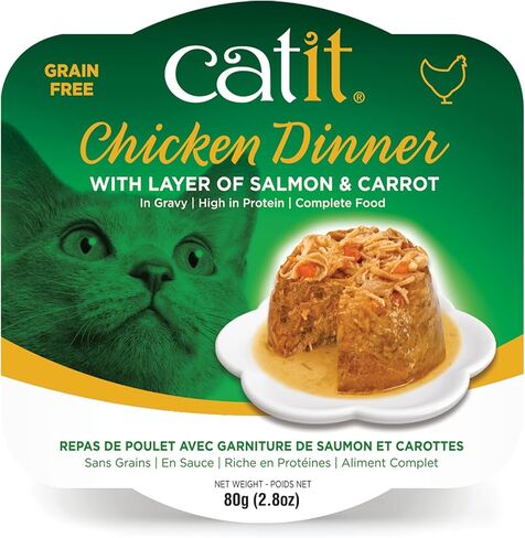 Catit Chicken Dinner with Duck & Potato – Hydrating and Healthy Wet Cat Food for Cats of All Ages in Saudi Arabia