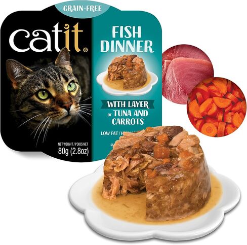 Catit Chicken Dinner with Duck & Potato – Hydrating and Healthy Wet Cat Food for Cats of All Ages in Saudi Arabia