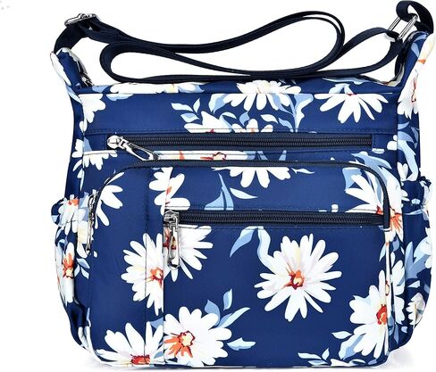 Women Shoulder Handbag Roomy Multiple Pockets Bag Ladies Crossbody Purse Fashion Tote Top Handle Satchel in Kuwait