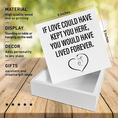 Memorial Gifts for Lose of Cat, Pet Sympathy Gifts Cat Remembrance Gifts Loss of Cat Bereavement Gifts, The Brightest Star in The Sky, Cat Memorial Desk Decor Wooden Box Sign in Saudi Arabia