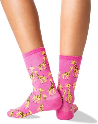 Hot Sox Womens Noodles Socks, Black, 1 Pair, Womens Shoe 4-10 in Saudi Arabia