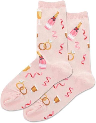 Hot Sox Womens Noodles Socks, Black, 1 Pair, Womens Shoe 4-10 in Saudi Arabia